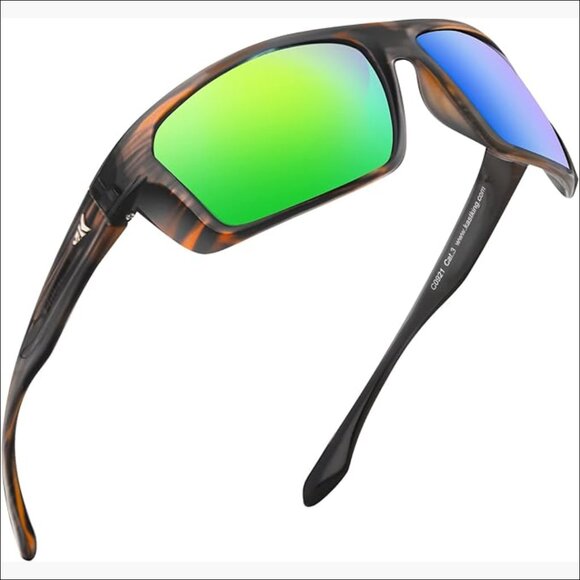 Polarized Sport Sunglasses with Grilamid Frames for Driving Fishing Cycling main image 5